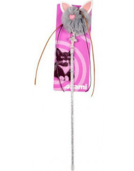 OZAMI KATTVIPPA ADORABLE GRÅ 30CM