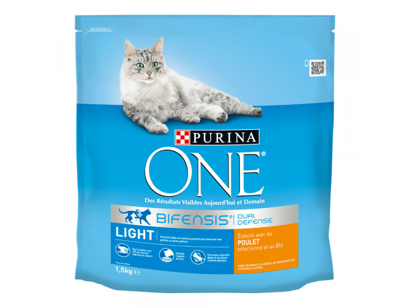 PURINA ONE Light med kyckling & vete - 1,5 kg