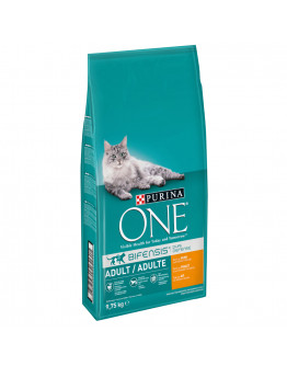 8 kg + 1,75 kg på köpet! 9,75 kg Purina ONE - Adult Kyckling & fullkorn