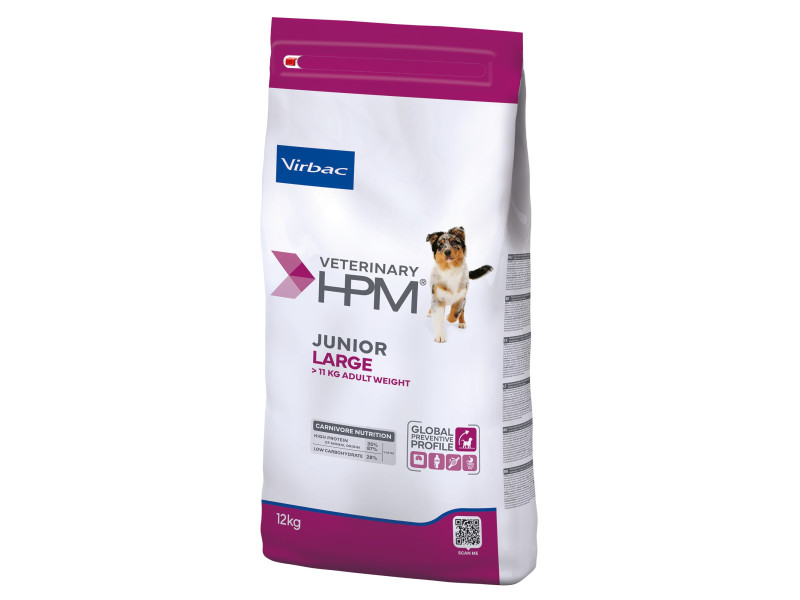 Virbac Veterinary HPM Junior Dog Special Large - Ekonomipack: 2 x 12 kg