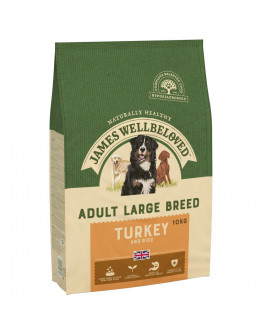 James Wellbeloved Adult Large Breed Turkey & Rice - 10 kg