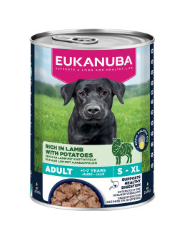 Eukanuba Adult Rich in lamm med potatis - 6 x 400 g