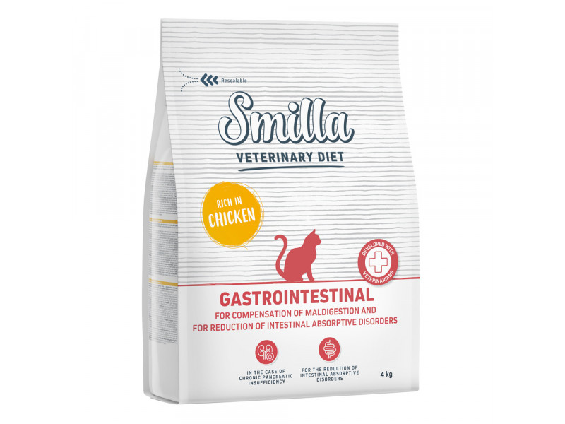 Smilla Veterinary Diet Gastrointestinal Kyckling - 4 kg