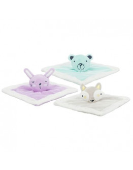 Hundleksak Snuggle Plysch 20 × 20 cm, Grå
