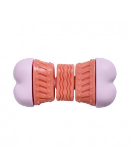 Bobby hundleksak Cubitus - Korall: L 14,5 x B 6,9 x H 4,3 cm