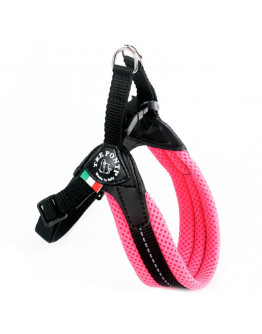 Kattsele Tre Ponti Mesh Rosa/spänne RR202, 2