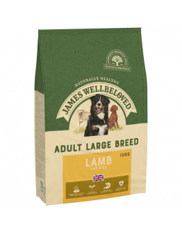 James Wellbeloved Adult Large Breed Lamb & Rice - Ekonomipack: 2 x 10 kg