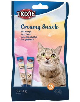 Kattgodis Trixie Snacks med räkor 5 × 14