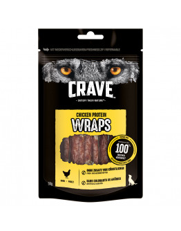 20 % rabatt! Crave Protein hundgodis - 50 g Wrap Kyckling