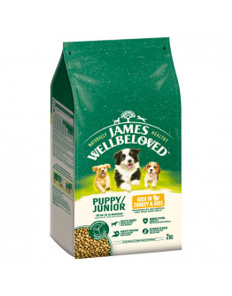 James Wellbeloved Hypoallergenic torrfoder till specialpris! - Junior Lamb & Rice 2 kg