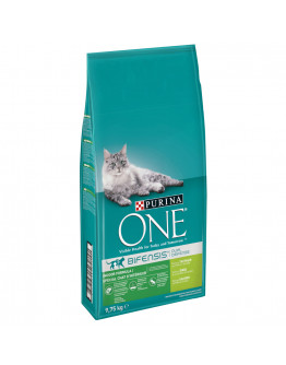 8 kg + 1,75 kg på köpet! 9,75 kg Purina ONE - Indoor Formula