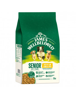 James Wellbeloved Hypoallergenic torrfoder till specialpris! - Senior Lamb & Rice 12 kg
