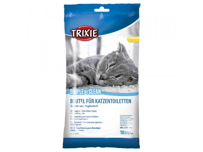 Trixie Vico kattoalett med tak - Tillbehör: Passande toalettpåsar 10 st