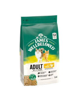 James Wellbeloved Adult Cat Hypoallergenic Turkey & Rice - 1,5 kg