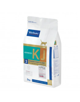 Virbac Veterinary HPM Cat Advanced Kidney & Joint Support KJ3 - 3 kg