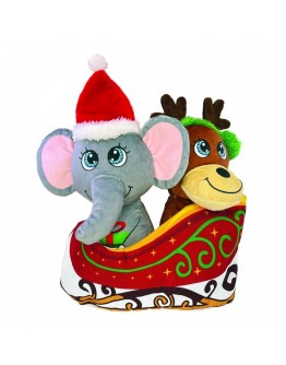KONG Holiday Occasions Släde med Djur