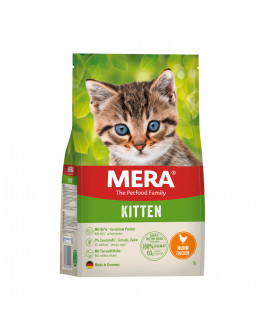 mera Cats Kitten med kyckling  - 2 kg