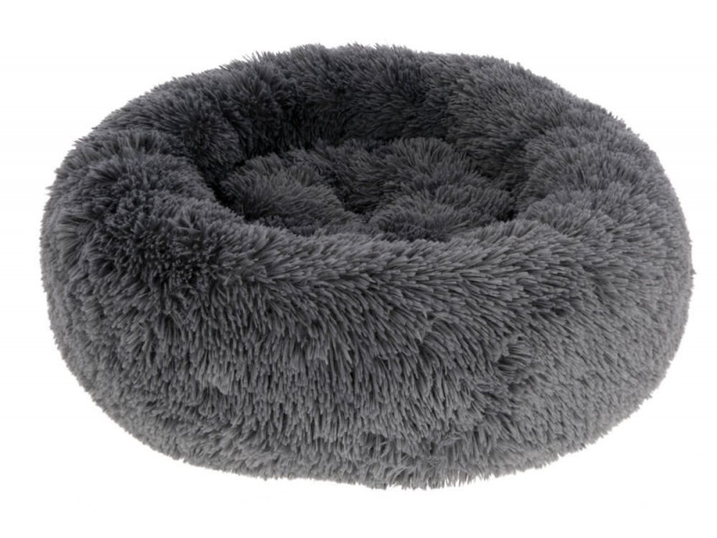 Kattbädd Snugly Fluffy Mörkgrå