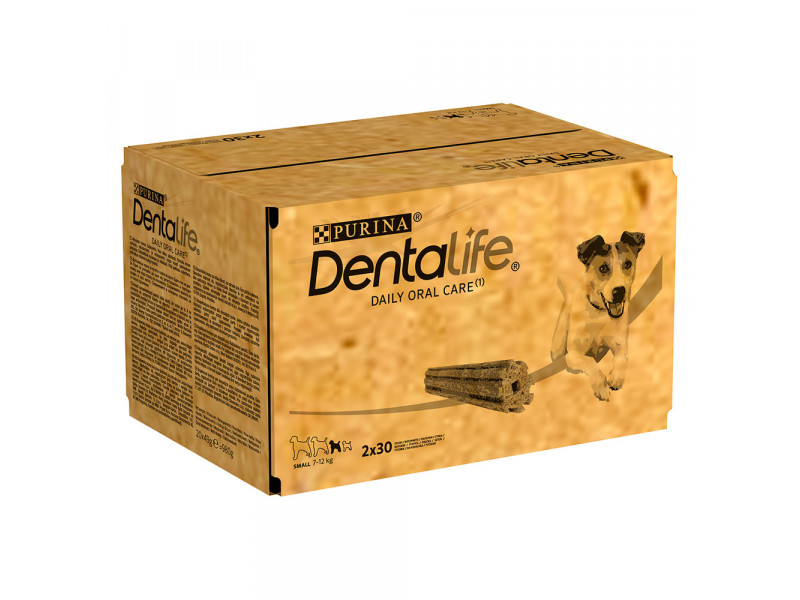 2 x Purina Dentalife hundsnacks till specialpris! - Daily Oral Care små hundar (7-12 kg) - totalt 120 sticks