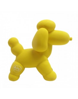 Duvoplus Hundleksak Ballongfigur Pudel Gul