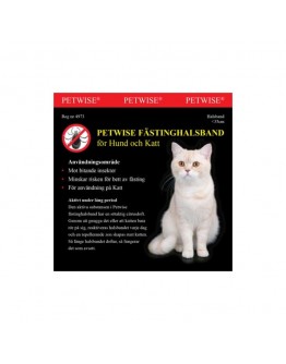 Petwise Fästinghalsband För Katt - <35 Cm