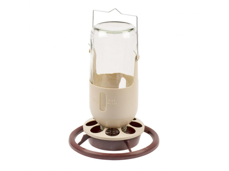 Mine Lamp Feeder with Glass Jar - Vattenautomat