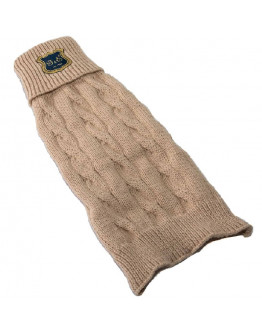 G&E Stickat Tröja Beige, S