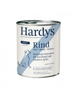 Ekonomiförpackning Hardys Sensitive 24 x 800 g - Nötkött