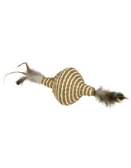 Kattleksak Spinner sisal