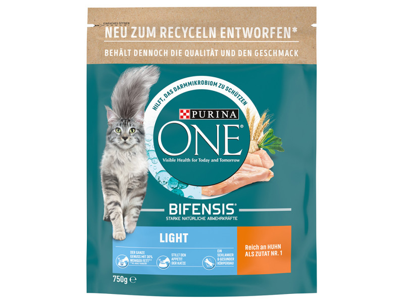 PURINA ONE kattfoder till specialpris! - Light (2 x 750 g) PURINA ONE kattfoder till specialpris! - Light (2 x 750 g)