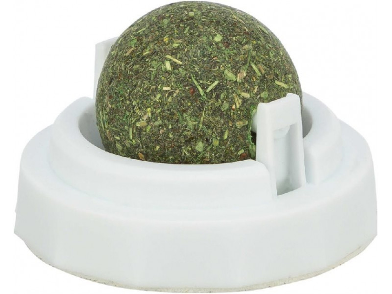 Catnipboll med hållare