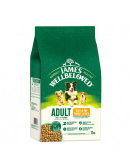 James Wellbeloved Hypoallergenic torrfoder till specialpris! - Adult Turkey & Rice 12 kg