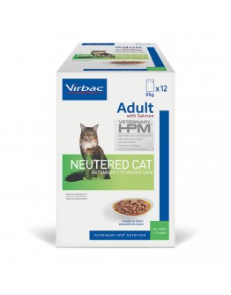Virbac Veterinary Adult Kastrerad för katter - 24 x 85 g