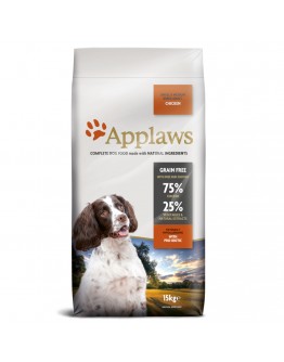 Ekonomipack: 2 stora påsar Applaws hundfoder till lågpris! - Adult Small & Medium Breed Chicken (2 x 15 kg)
