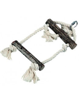 Repgunga - Med Trä - 25x13 Cm