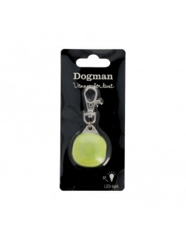 Dogman Blinklampa Burger LED Gul 3cm