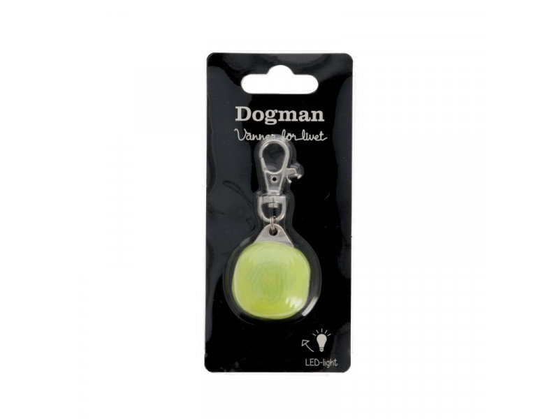 Dogman Blinklampa Burger LED Gul 3cm