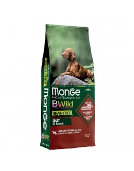 Monge Bwild Grain Free All Breeds Lamm med potatis och ärtor