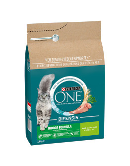 2 x 2,8 kg Purina ONE till ett specialpris! - Indoor Formula (2 x 2,8 kg)