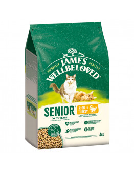 4 kg James Wellbeloved Hypoallergenic till sparpris! - Senior Turkey & Rice