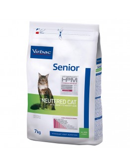 Virbac veterinär HPM-sats för katter - Senior kastrerad (2 x 7 kg)