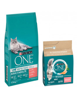 9,75 kg PURINA ONE + 2,8 kg på köpet! - 9,75 kg Adult lax & fullkorn + 2,8 kg Adult lax & fullkorn