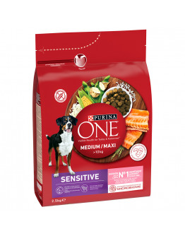Purina ONE Medium/Maxi Sensitive Lax - 2,5 kg