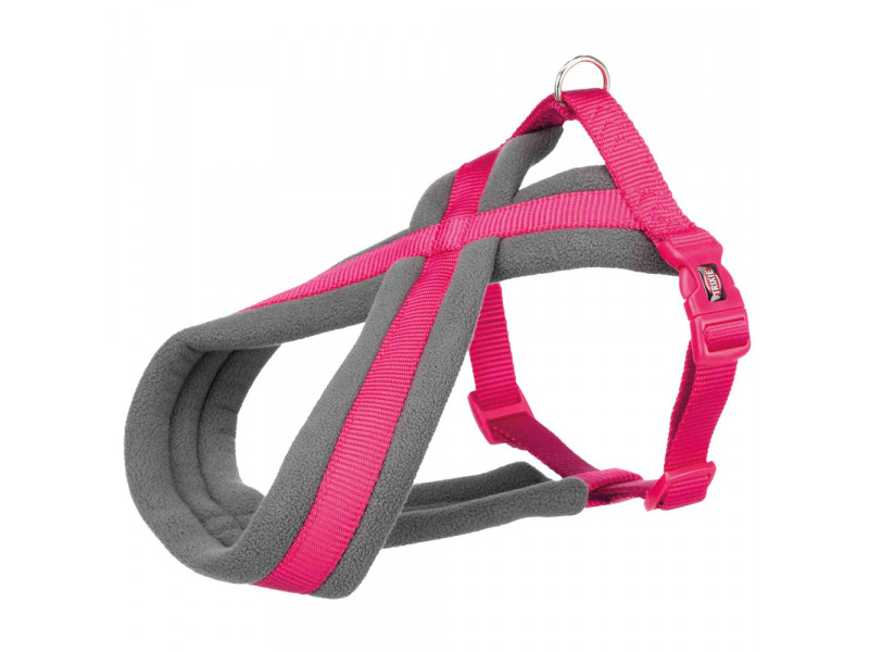 Trixie Premium Touring sele, fuchsia - Stl. S–M: 40–70 cm bröstomfång