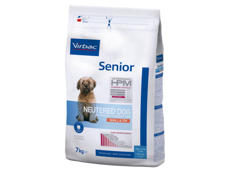 Senior Neutered Hundfoder Small & Toy - 7 kg