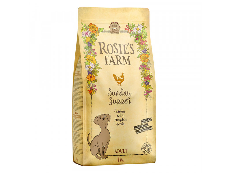 2 + 1 på köpet! 3 kg Rosie's Farm - Chicken