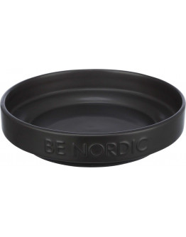 BE NORDIC skål låg svart