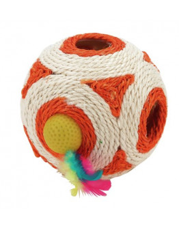 Kattleksak kub sisal