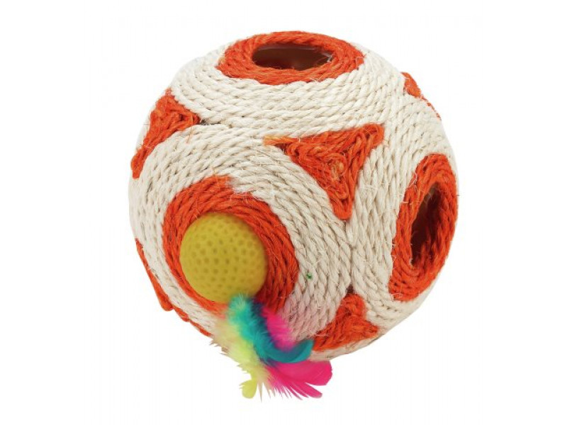 Kattleksak kub sisal