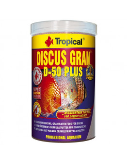 Tropical Discus Gran D-50 Plus - Granulat - 1000 ml